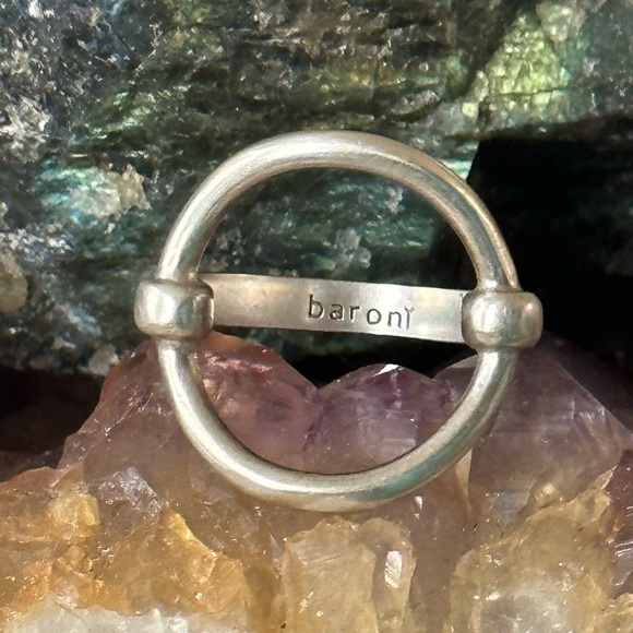 Artisan vintage sterling silver ring - Picture 4 of 7